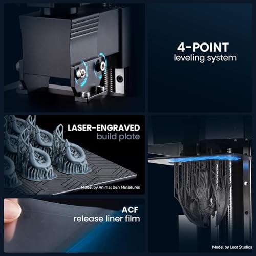 Image of ELEGOO Saturn 3 Ultra MSLA 3D Printer | 10 inch 12K Monochrome LCD, Wi-Fi Transfer, ACF Release Liner Film, Large Printing Size of 8.62 x 4.84 x 10.24 inches