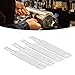 Mrchrogge 4Pcs Lock Repair Pick Padlock Unlock Tool Hardened Carbon Steel Set for DIY Disassembly