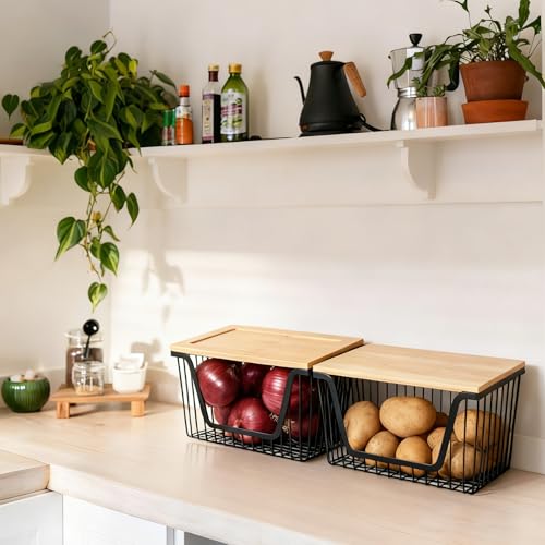 2 PACK Stainless Steel Bins