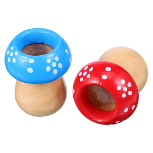 GALPADA 2 Pcs Mushroom Shape Kaleidoscopes for - Unique Educational - Perfect DIY Party Favors Random Colors for Creative Play and Imaginative Fun