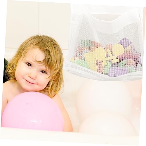 Toyvian Bolsa De Malha Para Armazenamento De Brinquedos Armazenamento De Brinquedos De Banho Pendura