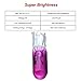 cciyu 20 Pack T5 17 86 206 Halogen Light Bulb Instrument Cluster Gauge Dash Lamp 12V (purple)