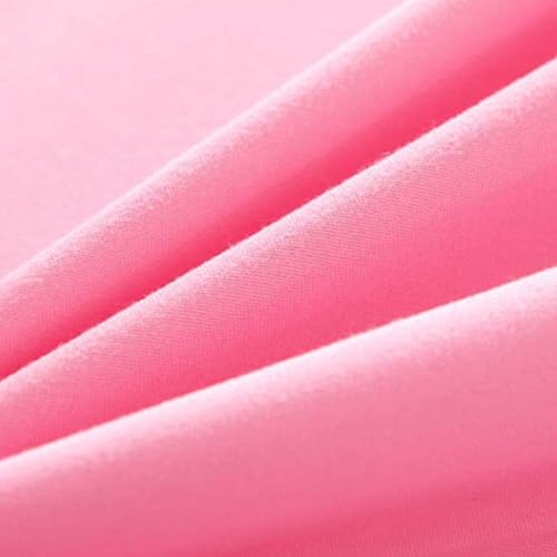 Image of Plastic All Model TV Cover Colourful Dustproof for LCD LED, Indoor Bedroom Living Room Decoration Dust Cover Dustproof Decorative Television Cover 65inch (Pink)