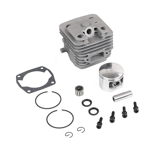 FLMLF 45CC Engine Cylinder with Double Ring Piston Kit for 1/5 Hpi Km Rv Baja Losi RC Car Parts