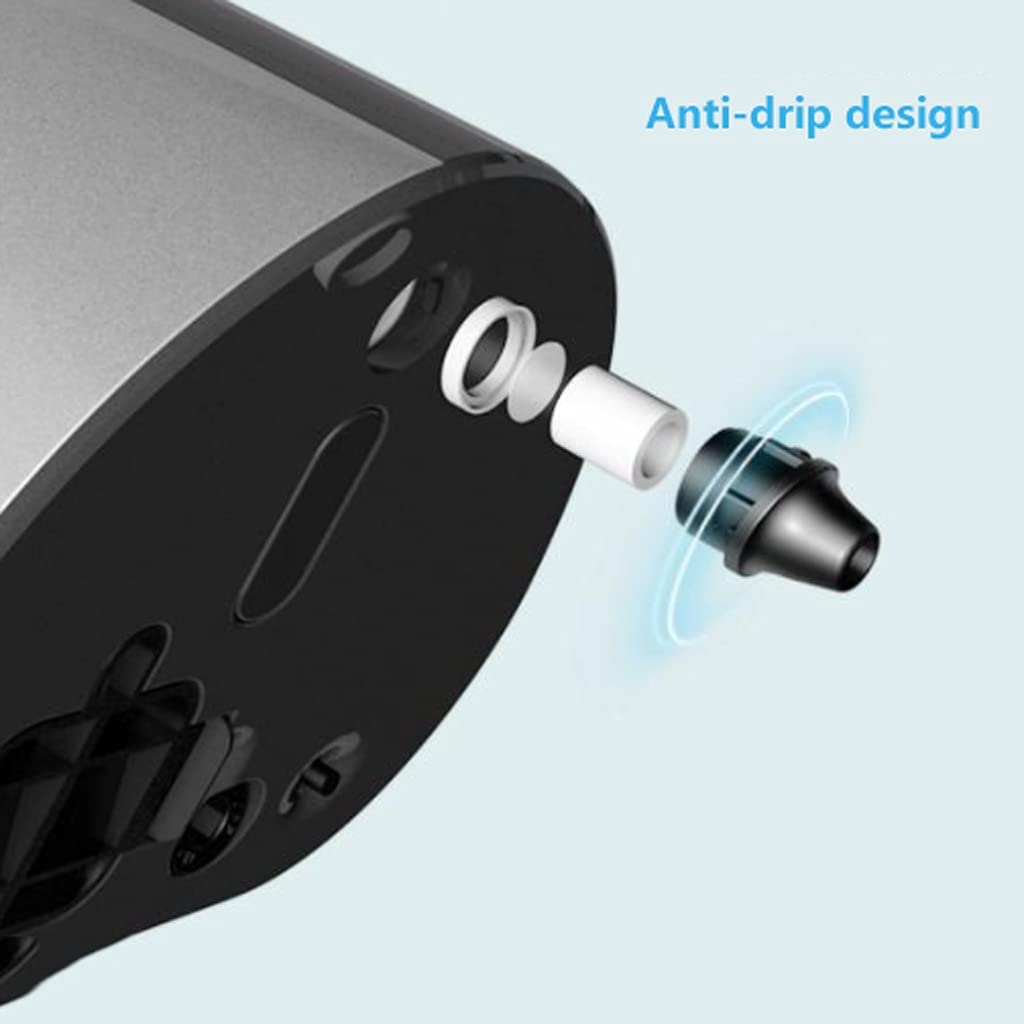 dosatori per sapone Sensore Contactless Box Gel multifunzione Multifunzionale Distributore di sapone montati a parete Schiuma automatica in acciaio inossidabile spazzolato Distributore di sapone