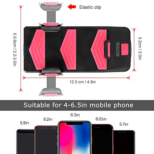 Sunbaca 4 EM 1 Multifuncional Luz da bicicleta Luz da buzina da bicicleta com suporte para celular 2