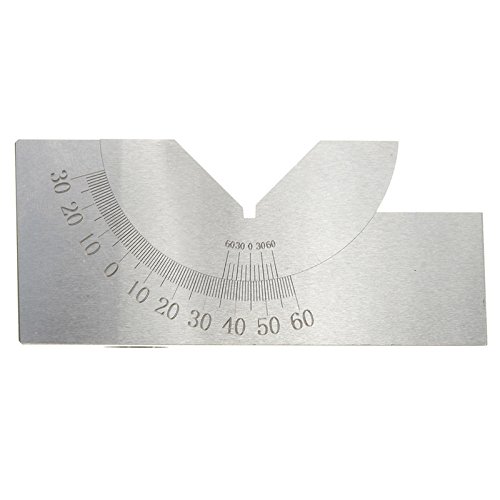 Jkjhbhged 75x25x32mm Precision Mini Adjustable Angle V Block Milling 0 Degree To 60 Degree