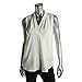 Calvin Klein Women's Sleeveless Blouse with Invert Pleat