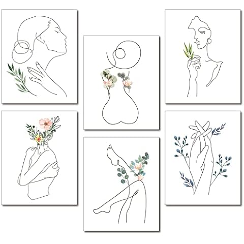 craspire Art Murale Minimaliste 6 Pièces Cover