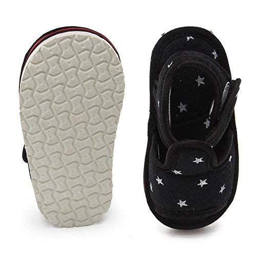 CHIU Unisex-Baby's Black Fashion Sandal 4