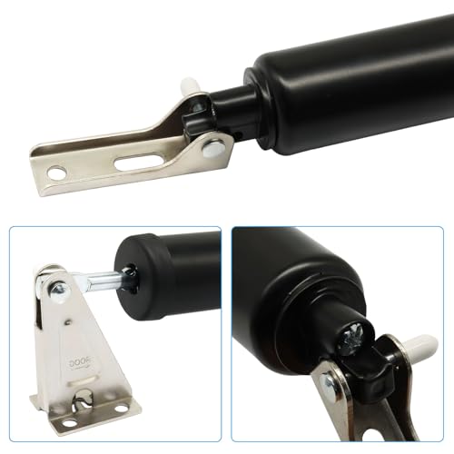 Ferme-porte pneumatique noir robuste avec vitesse réglable
