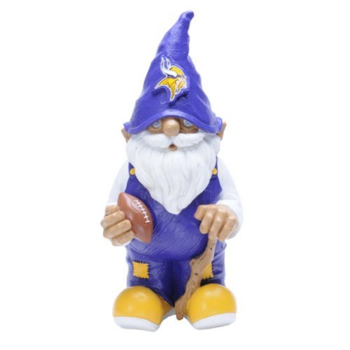 FOCO NFL Unisex Adult Resin 11.5" Team Logo Gnome