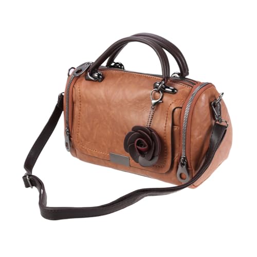 Paquet à main femme marron chic MAGICLULU en polyuréthane