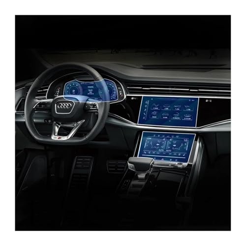 Verre trempé Audi Q7 écran protégé pour les voyages en famille sans taches