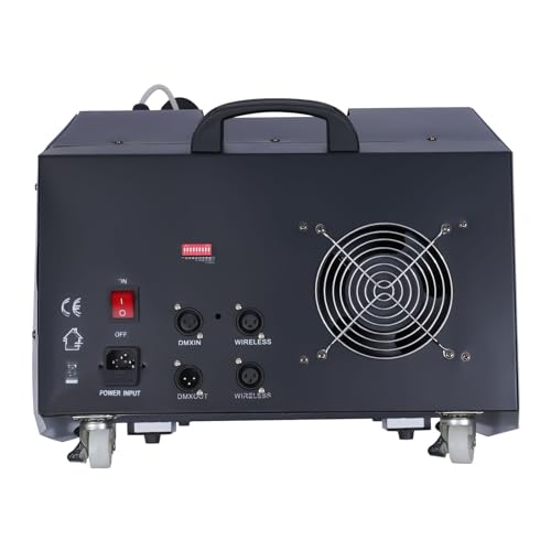 Máquina de humo de baja altura - Máquina generadora de humo para DJ y escenario, 3000 W, efecto de hielo seco, control remoto y DMX512, para clubes, escenarios, bodas y teatros, salida de 40000 pies cúbicos/min miniatura 5