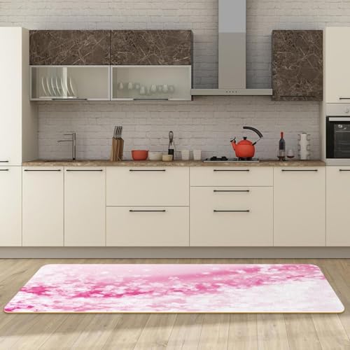 Tapete de cocina VAPOKF alfombra de diseño flor de cerezo con acabados de alta calidad 3
