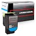 Produktbild Logic-Seek Toner kompatibel mit Lexmark CS317DN CS417DN CS517DE CX317DN CX417DE CX517DE - Cyan 2300 Seiten