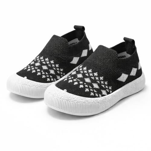 Image of Baby Choo Choo Shoes for Boys & Girls | Soft Slip-On Toddler Shoes with Whistle Heel | Breathable Knit Upper | PVC Sole | Ages 6 Months-3 Years
