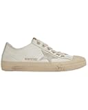 V Star Leather Sneaker, 37, White