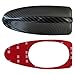 Car Roof Shark Fin Antenna Carbon Fiber Radio Signal Antenna Part Compatible for Audi A5 Cabriolet Convertible 2-Door 2.0L 1984CC 121Cu. in. l4 Gas DOHC Turbocharged 2011 2012 by Loner
