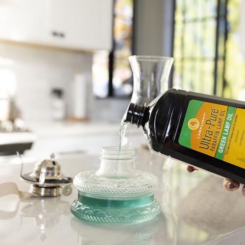 Image of Lamplight 60013, Green Ultra-Pure Lamp Oil, 32-Ounce