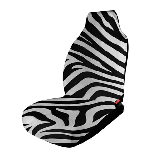 Housse de protection de siège de voiture universelle zèbre anti-usure