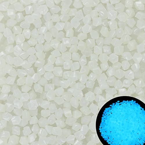 300Pc Glow In The Dark Pebbles Luminous Stones Glow In The Dark Rocks Outdoor Decorations Stones For Lawn Patio Garden Walkway(White) #TOP17