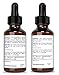 Vitamin C Serum 20% Pure L-Ascorbic Acid, Ferulic Acid, Vitamin E and HA and Hyaluronic Acid Serum with Vitamin B5 for Face and Eyes Natural Anti Aging Anti Wrinkle Set of 2 by Dr. Brenner