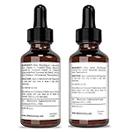 Vitamin C Serum 20% Pure L-Ascorbic Acid, Ferulic Acid, Vitamin E and HA and Hyaluronic Acid Serum with Vitamin B5 for Face and Eyes Natural Anti Aging Anti Wrinkle Set of 2 by Dr. Brenner - Image 2