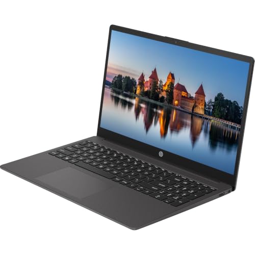 Image of HP 255 G10 Laptop, 15.6 inch FHD LED Business and Student Laptop Computer, 16GB RAM 1TB SSD, AMD Ryzen 3 7330U (Up to 4.3Ghz), Windows 11 Pro, Numeric Keypad, SageNova Earphones, Dark Ash Silver