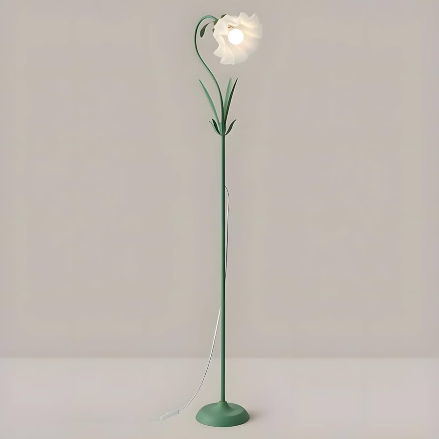 Amazon.co.jp : モダンな花の形のフロアランプ、マカロン