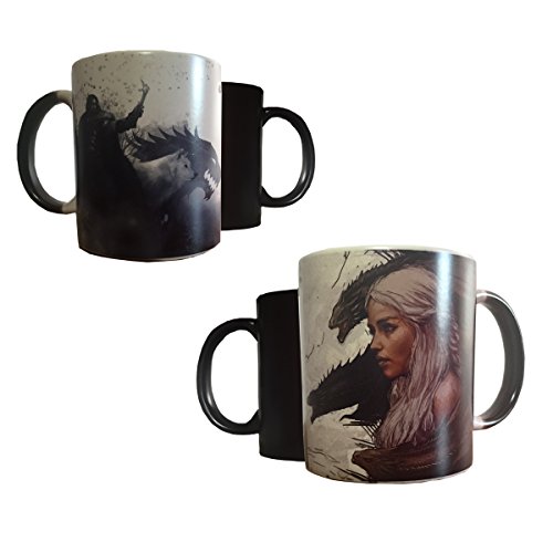 Juego De Tronos - Taza M·Gica Ice & Fire Got - Se Visualiza La Imagen Cuando Se Calienta La Taza