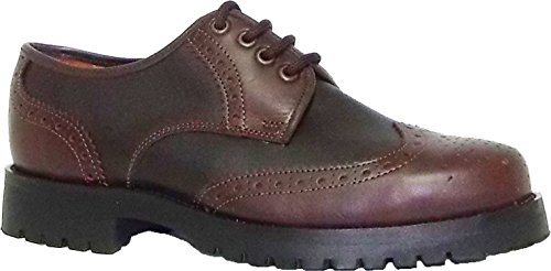 Botasvalverde - 715 - Zapato Ingles Castaña P. Montaña - Color : Marrón - Talla : 43