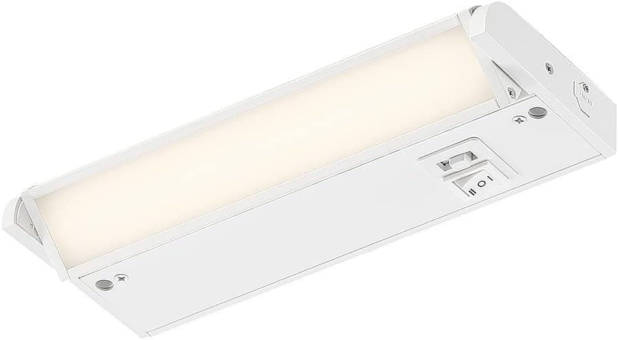 Savoy House 4-UC-5CCT-9-WH Lighting Assets Surface Mounted Low Profile Undercabinet, Integrated LED 1-Light 4 Watt, 1" H x 9" L, White