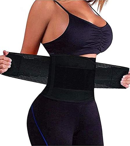 YIANNA Women Waist Trainer Belt – Slimming Sauna Waist Trimmer Belly Band Sweat Sports Girdle Belt