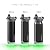 Hidrate Spark TAP Smart Water Bottle – Insulated Stainless Steel – Tap Phone to Track Water Intake, LED Glow Reminder When You Need to Drink – Straw Lid, 20 oz, Black