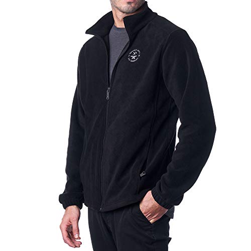 HAMMER ANVIL Mens Full Zip Up Warm Polar Fleece Jacket