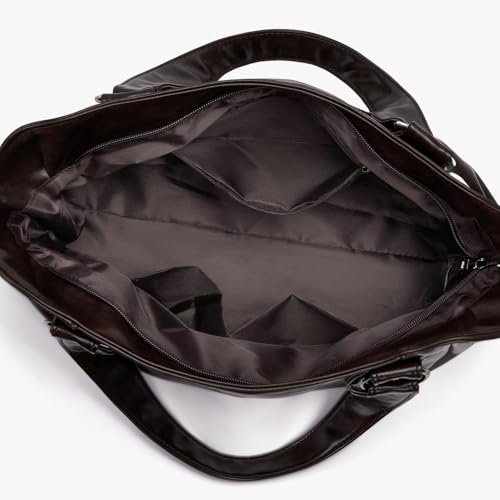 Bolso Tote Mediano de Cuero PU Retro Y2k 90s miniatura 5