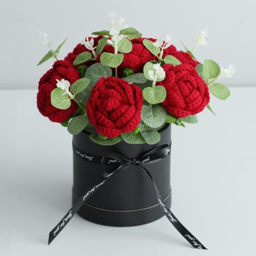 Bouquet de fleurs au Crochet fait main pour déco de table