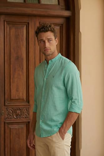 Image of Allen Solly Men's Cotton Slim fit Shirt