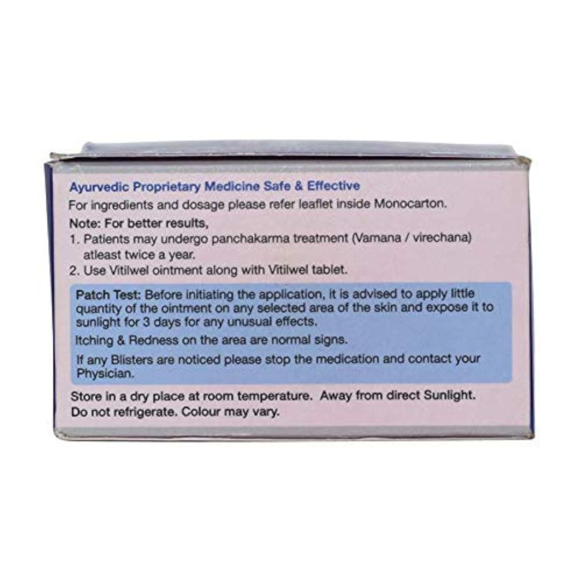 Vitilwel Ointment - 100 Grams, Ayurvedic Skin Care