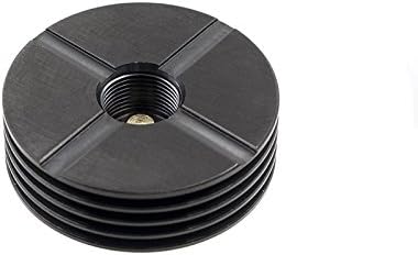 RAYEE 510 Finned 22mm Heat Sink Adaptor for Atomizers (Black)