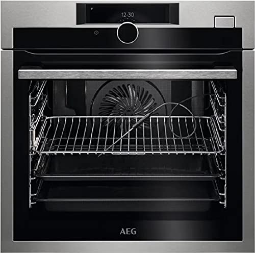 AEG Einbau- Dampfbackofen 70 Liter Temperatursensor Koch-Assistent 60 cm BSE988330M
