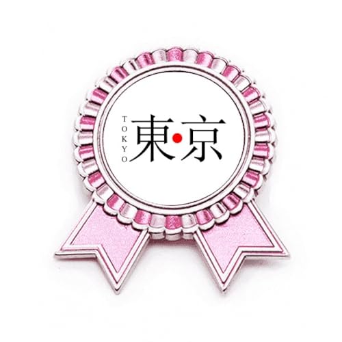 Broche Tokyo cadeau idéal pour amateur de culture japonaise métal