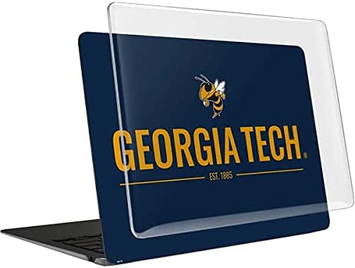 Skinit Case + Skin Compatible with MacBook Air 13in (2020) - Officially Licensed Georgia Tech Est 1885 Design
