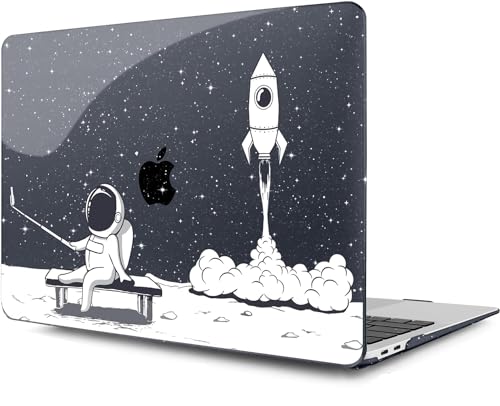 OJOS Astronaut Rocket Case for M3 MacBook Air 13.6 Inch Case 2022 2023 2024 A2681 M2 A3113, Laptop Hard Shell Case Compatible with MacBook Air M2 Case, Crystal Black (B0CQVHV4WS) Amazon Price History, Amazon Price Tracker