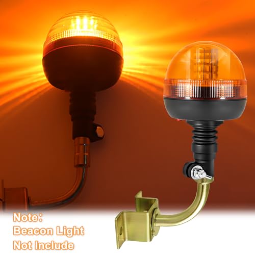 Soporte de luz estroboscópica con ajuste universal estable color oro 5