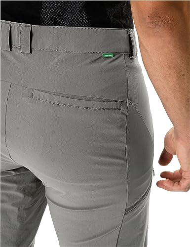 VAUDE Wanderhose Herren Farley Stretch Zip-Off Pants – Grau – Gr. 58 Long – Ansicht 5