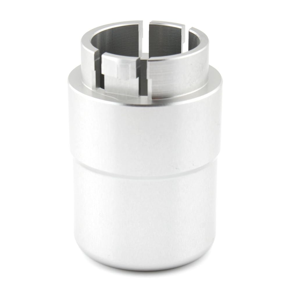 Zhisheng Transmission Shifter Button Knob, Billet Aluminum Gear Shift Handle Button for Hummer H2 & H2 SUT 2003 2004 2005 2006 2007, Chrome