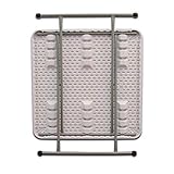 Mesa plegable portátil para fiestas y picnics en interiores y exteriores, fácil de poner en el automóvil y fácil de almacenar.